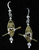Kayaker Earrings - Product Image