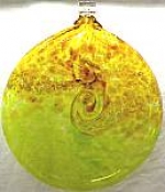 Van Glow Gold and Lime Suncatcher - Product Image