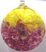 Van Glow Gold and Pink Suncatcher - Product Image