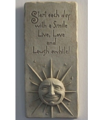 A Smile A Day Indoor-Outdoor Plaque - Product Image