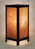 Golden Sunset Lithophane Lamp