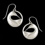 Preening Loon Drop Earrings - Product Image