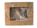 Quarry Collection Slate Cottage Photo Frame 5 X 7 - Leaves