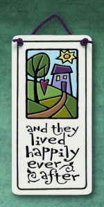 And They Lived Happily Mini Charmer Plaque - Product Image