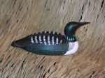 Common Loon Basswood Decoy