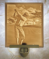 The Fairway Lithophane Night Light