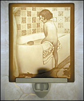 Bathtime Lithophane Night Light