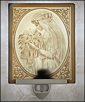 Portrait Of A Bride Lithophane Night Light