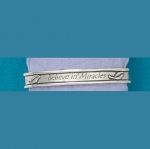Believe In Miracles Pewter Bangle - Product Image