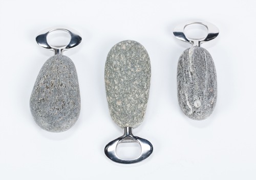 Beach Stone Handle Bottle Opener